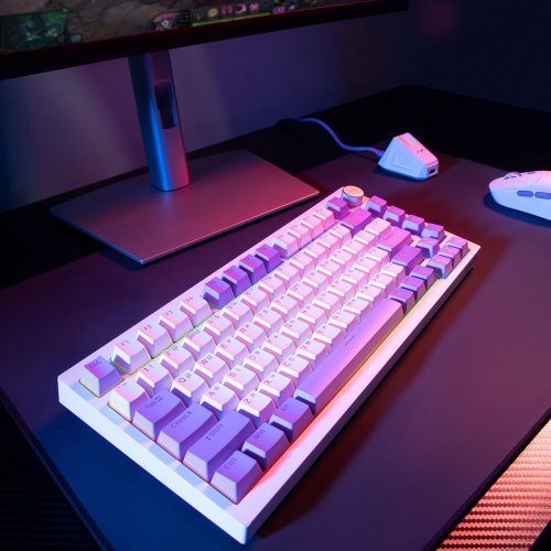 Клавиатура Proove Gaming Coupe RGB Huano Kobe Wireless (WKCP00022402) White купить в Украине: Киев, Днепр, Харьков, Одесса  | Низкая цена, отзывы, характеристики от TELEMART фото