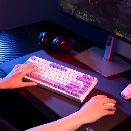 Клавиатура Proove Gaming Coupe RGB Huano Kobe Wireless (WKCP00022402) White купить в Украине: Киев, Днепр, Харьков, Одесса  | Низкая цена, отзывы, характеристики от TELEMART фото