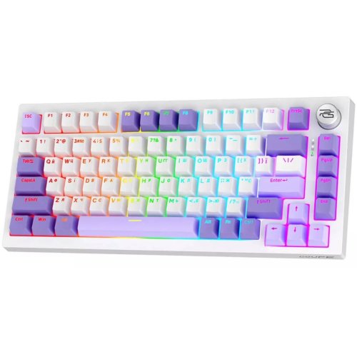 Купити Клавіатура Proove Gaming Coupe RGB Huano Kobe Wireless (WKCP00022402) White - ціна в Києві, Львові, Вінниці, Хмельницькому, Франківську, Україні | інтернет-магазин TELEMART.UA фото