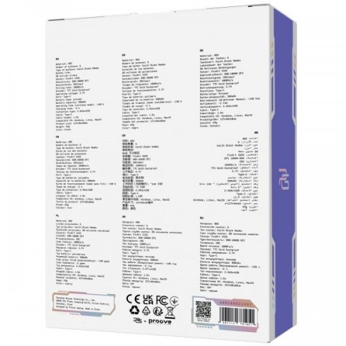 Миша Proove Gaming Everon (WMEV00022001) Black купити в Україні: Київ, Львів, Хмельницький, Тернопіль | Низька ціна, відгуки, характеристики від TELEMART фото