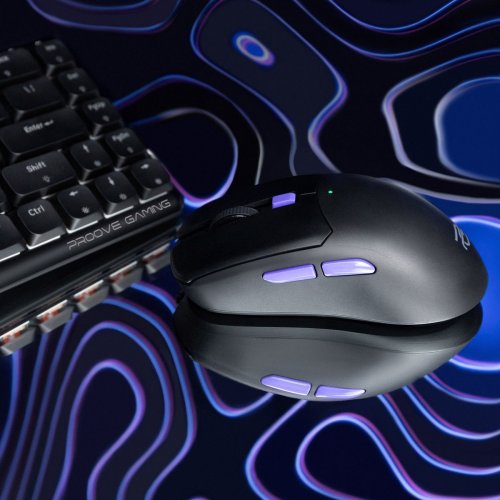 Миша Proove Gaming Everon (WMEV00022001) Black купити в Україні: Київ, Львів, Хмельницький, Тернопіль | Низька ціна, відгуки, характеристики від TELEMART фото