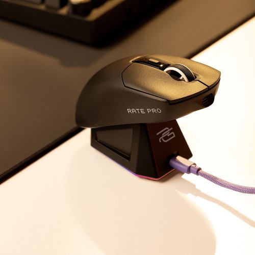 Миша Proove Gaming Rate Pro with Charging Dock (WMRPCD022001) Black купити в Україні: Київ, Львів, Хмельницький, Тернопіль | Низька ціна, відгуки, характеристики від TELEMART фото