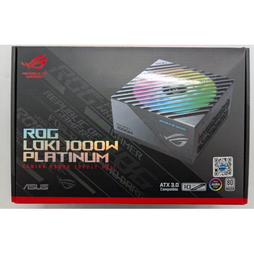 Блок живлення Asus ROG Loki SFX-L 1000W Platinum (90YE00N1-B0NA00) (Відновлено продавцем, 778218) купити з перевіркою сумісності: огляд, характеристики, ціна у Києві, Львові, Вінниці, Хмельницькому, Івано-Франківську, Україні | інтернет-магазин TELEMART.UA фото