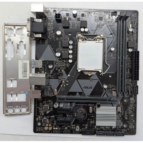 Материнська плата Asus PRIME H310M-K R2.0 (s1151-V2, Intel H310) (Відновлено продавцем, 778236) купити з перевіркою сумісності: огляд, характеристики, ціна у Києві, Львові, Вінниці, Хмельницькому, Івано-Франківську, Україні | інтернет-магазин TELEMART.UA фото