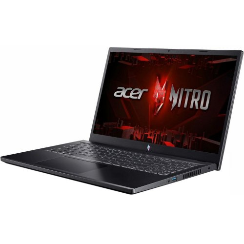 Купити Ноутбук Acer Nitro V 15 ANV15-51 (NH.QNBEU.00M) Obsidian Black - ціна в Києві, Львові, Вінниці, Хмельницькому, Франківську, Україні | інтернет-магазин TELEMART.UA фото