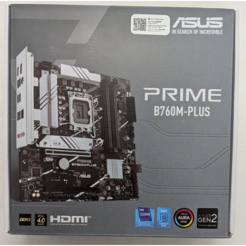 Купить Материнская плата Asus PRIME B760M-PLUS (s1700, Intel B760) (Восстановлено продавцом, 778301) с проверкой совместимости: обзор, характеристики, цена в Киеве, Днепре, Одессе, Харькове, Украине | интернет-магазин TELEMART.UA фото