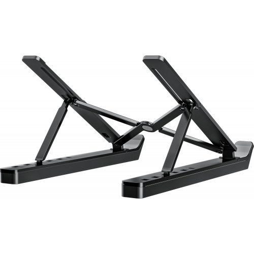 Купити Підставка для ноутбука OfficePro LS320HUB Black - ціна в Києві, Львові, Вінниці, Хмельницькому, Франківську, Україні | інтернет-магазин TELEMART.UA фото