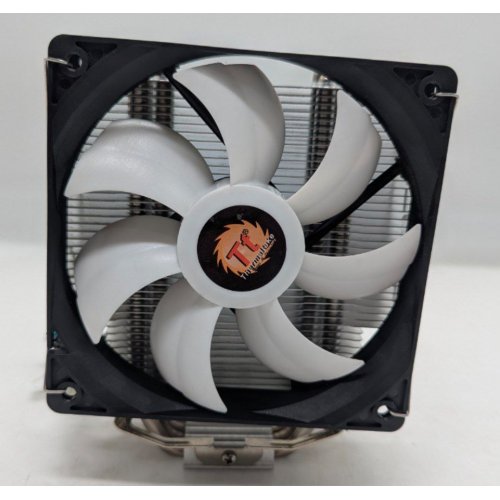 Кулер Thermaltake Contac Silent 12 (CL-P039-AL12BL-A) (Відновлено продавцем, 778456) купити з перевіркою сумісності: огляд, характеристики, ціна у Києві, Львові, Вінниці, Хмельницькому, Івано-Франківську, Україні | інтернет-магазин TELEMART.UA фото