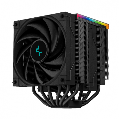 Кулер Deepcool AK620 DIGITAL (R-AK620-BKADMN-G) Black (Відновлено продавцем, 778506) купити з перевіркою сумісності: огляд, характеристики, ціна у Києві, Львові, Вінниці, Хмельницькому, Івано-Франківську, Україні | інтернет-магазин TELEMART.UA фото