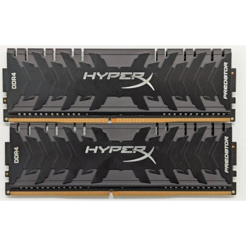 Купить Озу HyperX DDR4 16GB (2x8GB) 3200Mhz Predator (HX432C16PB3K2/16) (Восстановлено продавцом, 778540) с проверкой совместимости: обзор, характеристики, цена в Киеве, Днепре, Одессе, Харькове, Украине | интернет-магазин TELEMART.UA фото