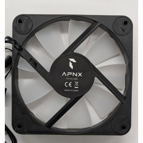 Купить Кулер для корпуса APNX FP1 120 ARGB (APF3-PF11217.11) Black (Восстановлено продавцом, 778544) с проверкой совместимости: обзор, характеристики, цена в Киеве, Днепре, Одессе, Харькове, Украине | интернет-магазин TELEMART.UA фото