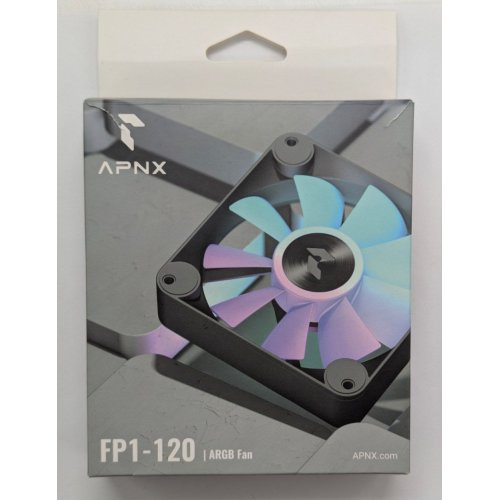 Купить Кулер для корпуса APNX FP1 120 ARGB (APF3-PF11217.11) Black (Восстановлено продавцом, 778544) с проверкой совместимости: обзор, характеристики, цена в Киеве, Днепре, Одессе, Харькове, Украине | интернет-магазин TELEMART.UA фото