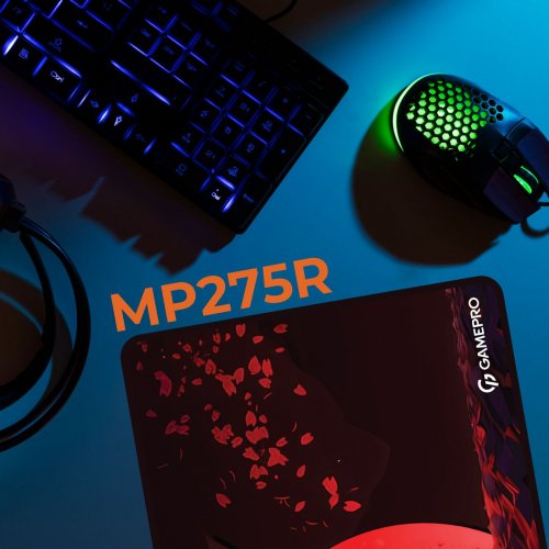 Купити Килимок для миші GamePro MP275R Red - ціна в Києві, Львові, Вінниці, Хмельницькому, Франківську, Україні | інтернет-магазин TELEMART.UA фото