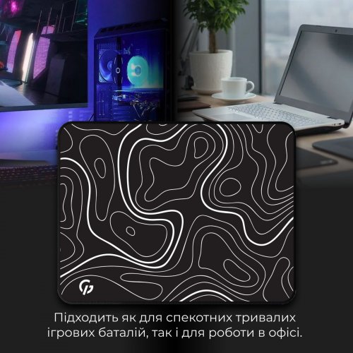 Купити Килимок для миші GamePro MP145AB Black - ціна в Києві, Львові, Вінниці, Хмельницькому, Франківську, Україні | інтернет-магазин TELEMART.UA фото