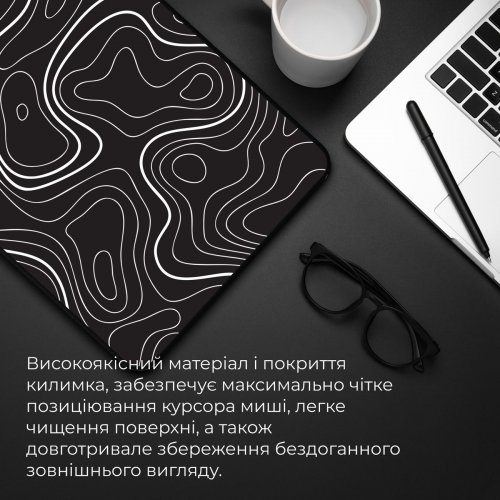 Купити Килимок для миші GamePro MP145AB Black - ціна в Києві, Львові, Вінниці, Хмельницькому, Франківську, Україні | інтернет-магазин TELEMART.UA фото