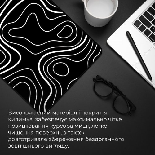 Купити Килимок для миші GamePro MP085AB Black - ціна в Києві, Львові, Вінниці, Хмельницькому, Франківську, Україні | інтернет-магазин TELEMART.UA фото