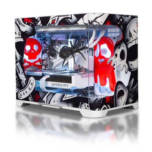 Компьютер EVOLVE SpecialPart Doodle PC (EVSP-DPR780X3DN507-D532S1TWH) White купить в Украине: Киев, Днепр, Харьков, Одесса  | Низкая цена, отзывы, характеристики от TELEMART фото