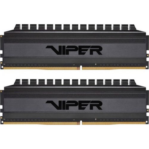 Озп Patriot DDR4 16GB (2x8GB) 3200Mhz Viper 4 Blackout (PVB416G320C6K) (Відновлено продавцем, 778619) купити з перевіркою сумісності: огляд, характеристики, ціна у Києві, Львові, Вінниці, Хмельницькому, Івано-Франківську, Україні | інтернет-магазин TELEMART.UA фото