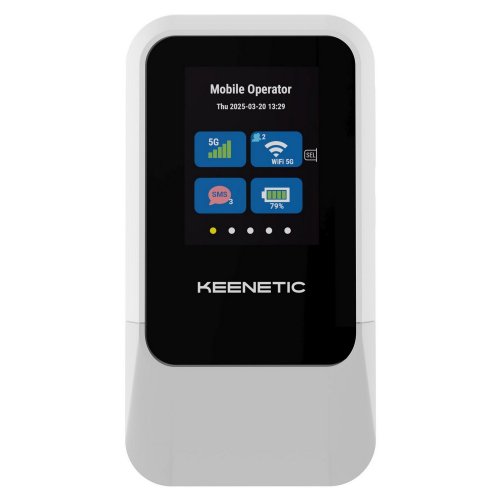 Купити Wi-Fi роутер Keenetic Roamer 5G (KN-5210) - ціна в Києві, Львові, Вінниці, Хмельницькому, Франківську, Україні | інтернет-магазин TELEMART.UA фото
