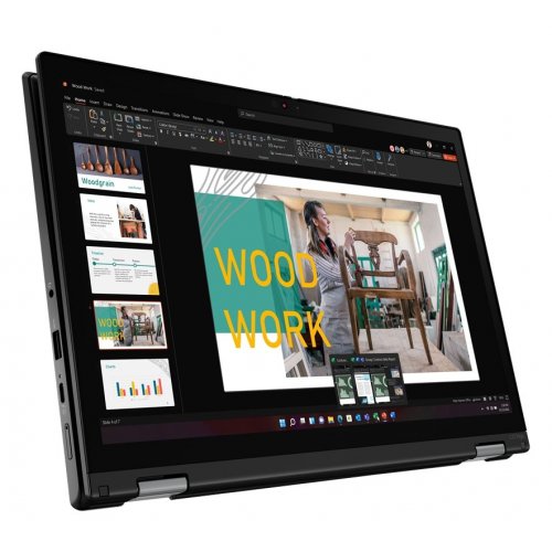 Купити Ноутбук Lenovo ThinkPad L13 Yoga G4 (21FSS0FT0K) Thunder Black - ціна в Києві, Львові, Вінниці, Хмельницькому, Франківську, Україні | інтернет-магазин TELEMART.UA фото