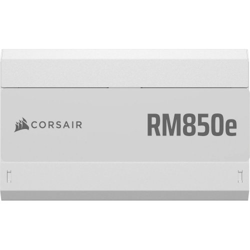 Купить Блок питания Corsair RM850e PCIE5 850W (CP-9020293-EU) White с проверкой совместимости: обзор, характеристики, цена в Киеве, Днепре, Одессе, Харькове, Украине | интернет-магазин TELEMART.UA фото