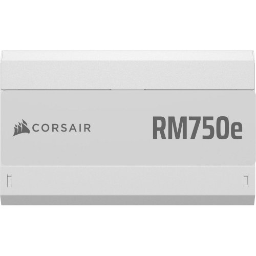 Купить Блок питания Corsair RM750e PCIE5 750W (CP-9020292-EU) White с проверкой совместимости: обзор, характеристики, цена в Киеве, Днепре, Одессе, Харькове, Украине | интернет-магазин TELEMART.UA фото
