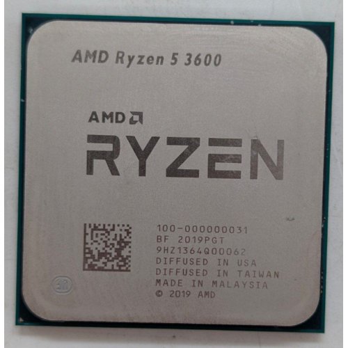 Процесор AMD Ryzen 5 3600 3.6(4.2)GHz 32MB sAM4 Tray (100-000000031) (Відновлено продавцем, 778972) купити з перевіркою сумісності: огляд, характеристики, ціна у Києві, Львові, Вінниці, Хмельницькому, Івано-Франківську, Україні | інтернет-магазин TELEMART.UA фото