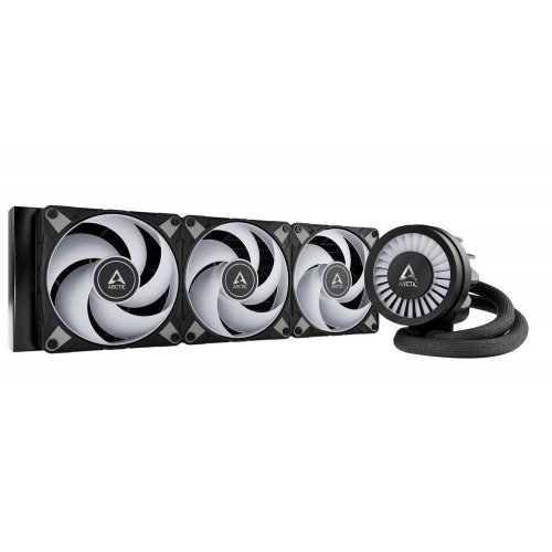Уцінка готова сво Arctic Liquid Freezer III 360 A-RGB (ACFRE00144A) Black (Сліди встановлення, 778974) купити з перевіркою сумісності: огляд, характеристики, ціна у Києві, Львові, Вінниці, Хмельницькому, Івано-Франківську, Україні | інтернет-магазин TELEMART.UA фото