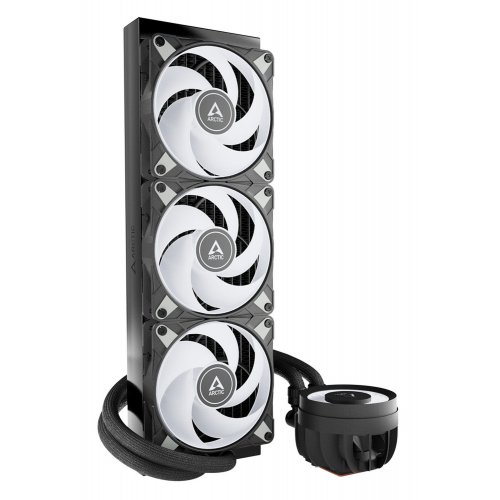 Уцінка готова сво Arctic Liquid Freezer III 360 A-RGB (ACFRE00144A) Black (Сліди встановлення, 778974) купити з перевіркою сумісності: огляд, характеристики, ціна у Києві, Львові, Вінниці, Хмельницькому, Івано-Франківську, Україні | інтернет-магазин TELEMART.UA фото
