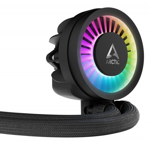 Уцінка готова сво Arctic Liquid Freezer III 360 A-RGB (ACFRE00144A) Black (Сліди встановлення, 778974) купити з перевіркою сумісності: огляд, характеристики, ціна у Києві, Львові, Вінниці, Хмельницькому, Івано-Франківську, Україні | інтернет-магазин TELEMART.UA фото
