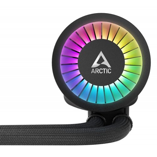 Уцінка готова сво Arctic Liquid Freezer III 360 A-RGB (ACFRE00144A) Black (Сліди встановлення, 778974) купити з перевіркою сумісності: огляд, характеристики, ціна у Києві, Львові, Вінниці, Хмельницькому, Івано-Франківську, Україні | інтернет-магазин TELEMART.UA фото