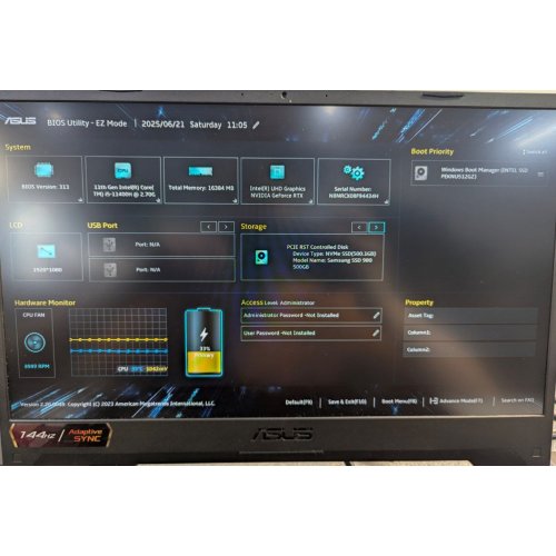 Купить Ноутбук Asus TUF Gaming F15 FX506HC-HN004 (90NR0724-M00NU0) Graphite Black (Восстановлено продавцом, 779144) - цена в Харькове, Киеве, Днепре, Одессе
в интернет-магазине Telemart фото