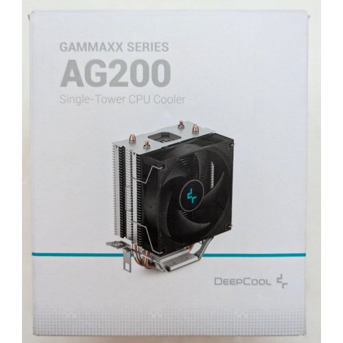 Купить Кулер Deepcool AG200 (R-AG200-BKNNMN-G) (Восстановлено продавцом, 779163) с проверкой совместимости: обзор, характеристики, цена в Киеве, Днепре, Одессе, Харькове, Украине | интернет-магазин TELEMART.UA фото