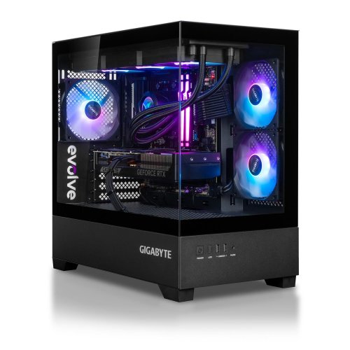 ПК для дизайну EVOLVE FrameMaster Start Base (EVDP-FMBi1460KFN507-D532S1TBK) Black купити в Україні: Київ, Львів, Хмельницький, Тернопіль | Низька ціна, відгуки, характеристики від TELEMART фото