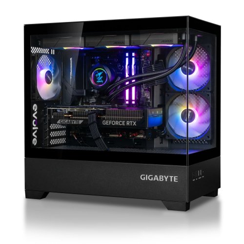 ПК для дизайну EVOLVE FrameMaster Start Base (EVDP-FMBi1460KFN507-D532S1TBK) Black купити в Україні: Київ, Львів, Хмельницький, Тернопіль | Низька ціна, відгуки, характеристики від TELEMART фото