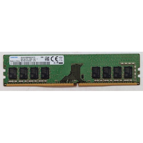 Купить Озу Samsung DDR4 8GB 2666Mhz (M378A1K43CB2-CTD) (Восстановлено продавцом, 779212) с проверкой совместимости: обзор, характеристики, цена в Киеве, Днепре, Одессе, Харькове, Украине | интернет-магазин TELEMART.UA фото