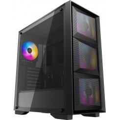 Корпус Deepcool MATREXX 50 MESH 4FS Tempered Glass без БП (DP-ATX-MATREXX50-MESH-4FS) Black (Восстановлено продавцом, 779234)
