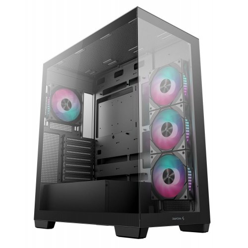 Уцінка корпус Deepcool CG580 4F Tempered Glass без БЖ (R-CG580-BKADA4-G-1) Black (Пошкоджено пакування, 779242) купити з перевіркою сумісності: огляд, характеристики, ціна у Києві, Львові, Вінниці, Хмельницькому, Івано-Франківську, Україні | інтернет-магазин TELEMART.UA фото