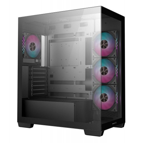 Уцінка корпус Deepcool CG580 4F Tempered Glass без БЖ (R-CG580-BKADA4-G-1) Black (Пошкоджено пакування, 779242) купити з перевіркою сумісності: огляд, характеристики, ціна у Києві, Львові, Вінниці, Хмельницькому, Івано-Франківську, Україні | інтернет-магазин TELEMART.UA фото