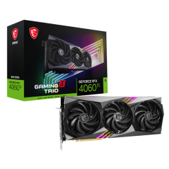 Видеокарта MSI GeForce RTX 4060 Ti GAMING X TRIO 8192MB (RTX 4060 Ti GAMING X TRIO 8G) (Восстановлено продавцом, 779360)