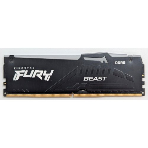 Озп Kingston DDR5 32GB 5600MHz FURY Beast RGB Black (KF556C40BBA-32) (Відновлено продавцем, 779377) купити з перевіркою сумісності: огляд, характеристики, ціна у Києві, Львові, Вінниці, Хмельницькому, Івано-Франківську, Україні | інтернет-магазин TELEMART.UA фото