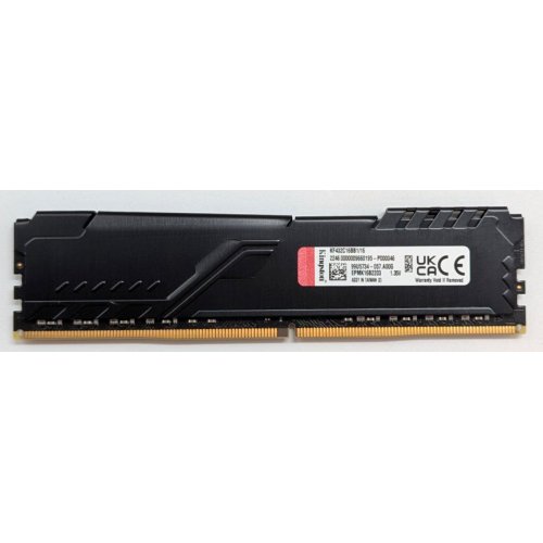 Озп Kingston DDR4 16GB 3200Mhz FURY Beast Black (KF432C16BB1/16) (Відновлено продавцем, 779380) купити з перевіркою сумісності: огляд, характеристики, ціна у Києві, Львові, Вінниці, Хмельницькому, Івано-Франківську, Україні | інтернет-магазин TELEMART.UA фото