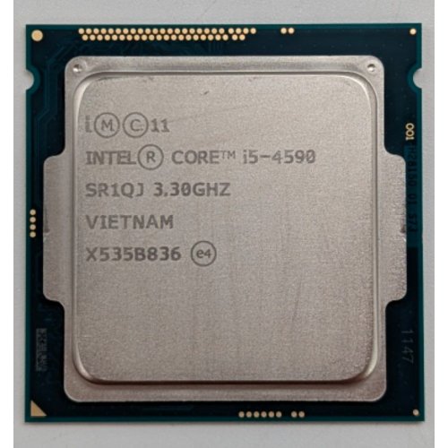 Купить Процессор Intel Core i5-4590 3.3GHz 6MB s1150 Tray (CM8064601560615) (Восстановлено продавцом, 779391) с проверкой совместимости: обзор, характеристики, цена в Киеве, Днепре, Одессе, Харькове, Украине | интернет-магазин TELEMART.UA фото