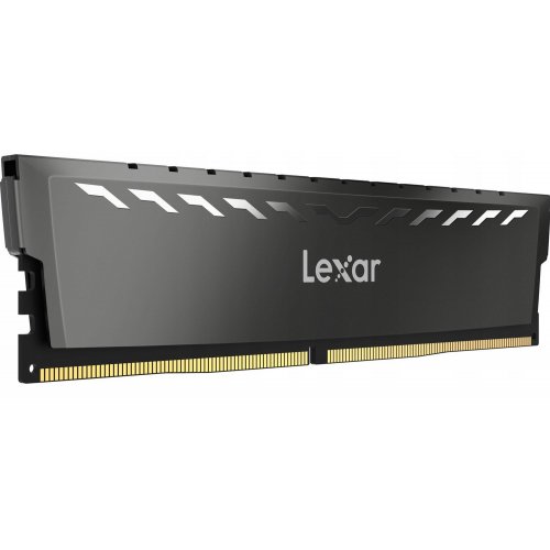 Купить Озу Lexar DDR4 32GB (2x16GB) 3200Mhz Thor Dark Grey (LD4BU016G-R3200GDXG) (Состояние нового, 779433) с проверкой совместимости: обзор, характеристики, цена в Киеве, Днепре, Одессе, Харькове, Украине | интернет-магазин TELEMART.UA фото