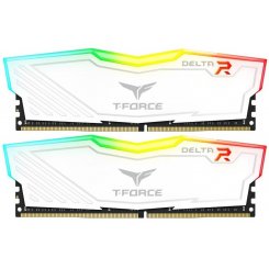 Озп Team DDR4 16GB (2x8GB) 3600Mhz T-Force Delta White RGB (TF4D416G3600HC18JDC01) (Відновлено продавцем, 779435)