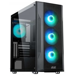 Корпус 2E Gaming Splendor Tempered Glass без БЖ (2E-G4301) Black (Відновлено продавцем, 779479)