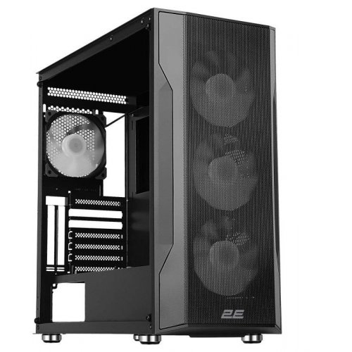 Корпус 2E Gaming Splendor Tempered Glass без БЖ (2E-G4301) Black (Відновлено продавцем, 779479) купити з перевіркою сумісності: огляд, характеристики, ціна у Києві, Львові, Вінниці, Хмельницькому, Івано-Франківську, Україні | інтернет-магазин TELEMART.UA фото