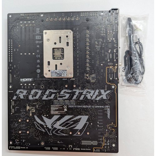 Купить Материнская плата Asus ROG STRIX B650E-E GAMING WIFI (sAM5, AMD B650) (Восстановлено продавцом, 779614) с проверкой совместимости: обзор, характеристики, цена в Киеве, Днепре, Одессе, Харькове, Украине | интернет-магазин TELEMART.UA фото