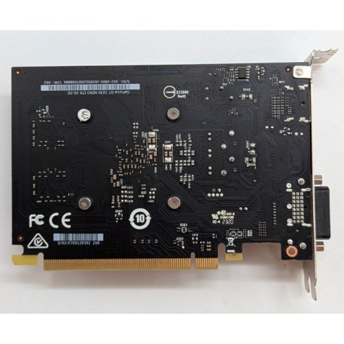 Купить Видеокарта MSI GeForce GT 1030 AERO ITX OC 2048MB (GT 1030 AERO ITX 2GD4 OC) (Восстановлено продавцом, 779622) с проверкой совместимости: обзор, характеристики, цена в Киеве, Днепре, Одессе, Харькове, Украине | интернет-магазин TELEMART.UA фото