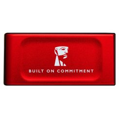 SSD-диск Kingston XS1000 BoC 2TB USB 3.2 (SXS1000R/2000GA) Red
